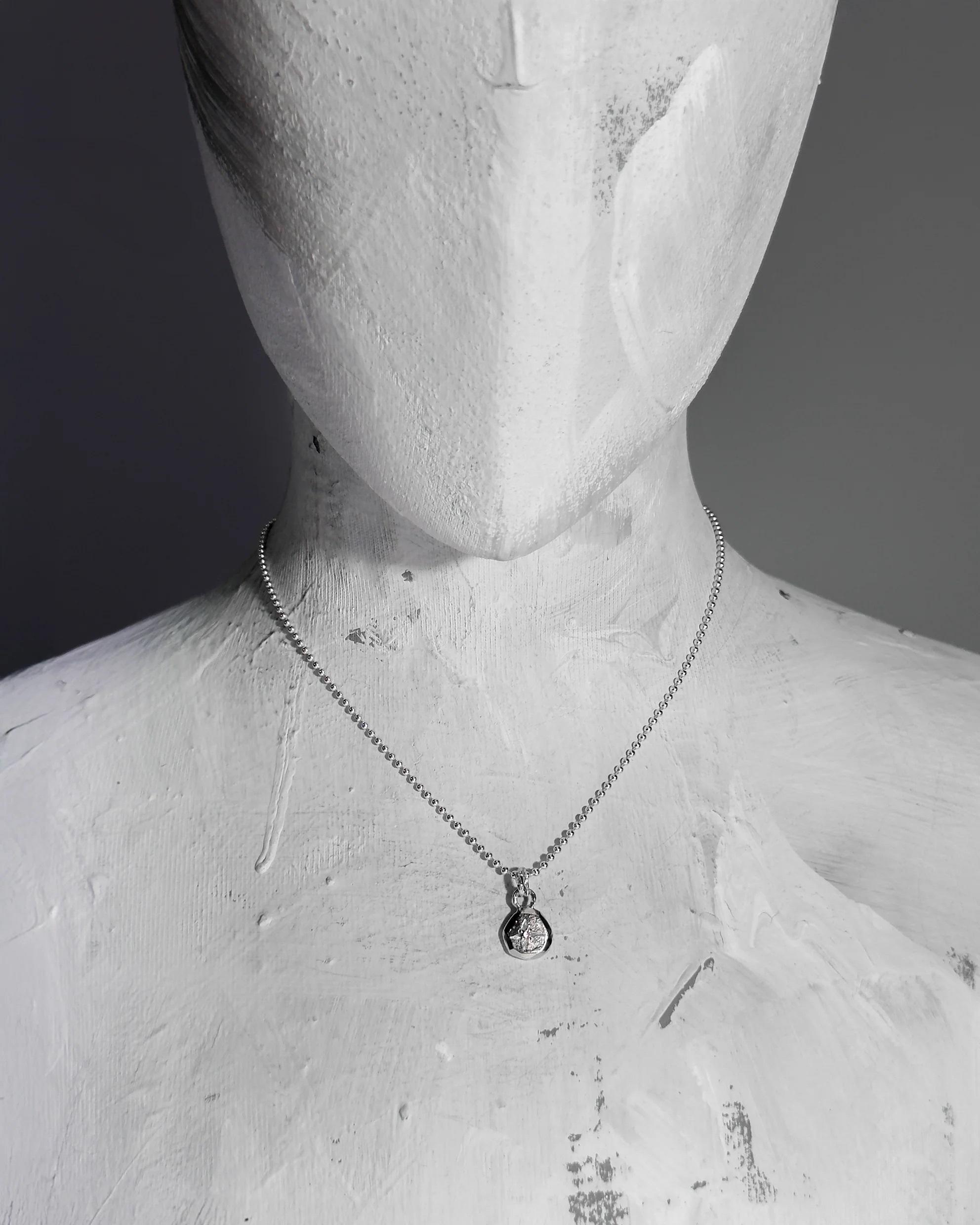 PROJ ORNAMENT 造塑切邊銀墜（小）