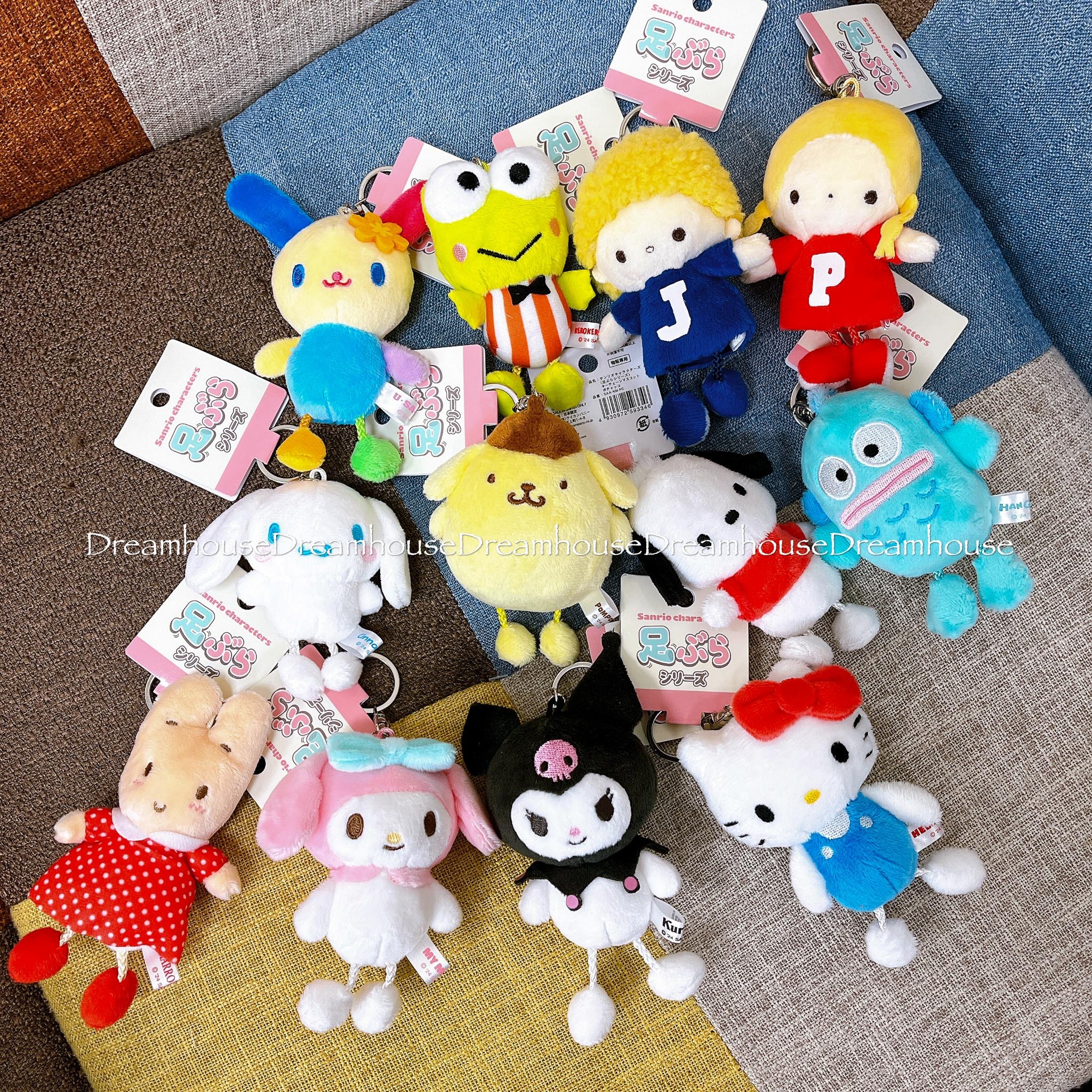 日本限定 三麗鷗 長腿系列吊飾 鑰匙圈