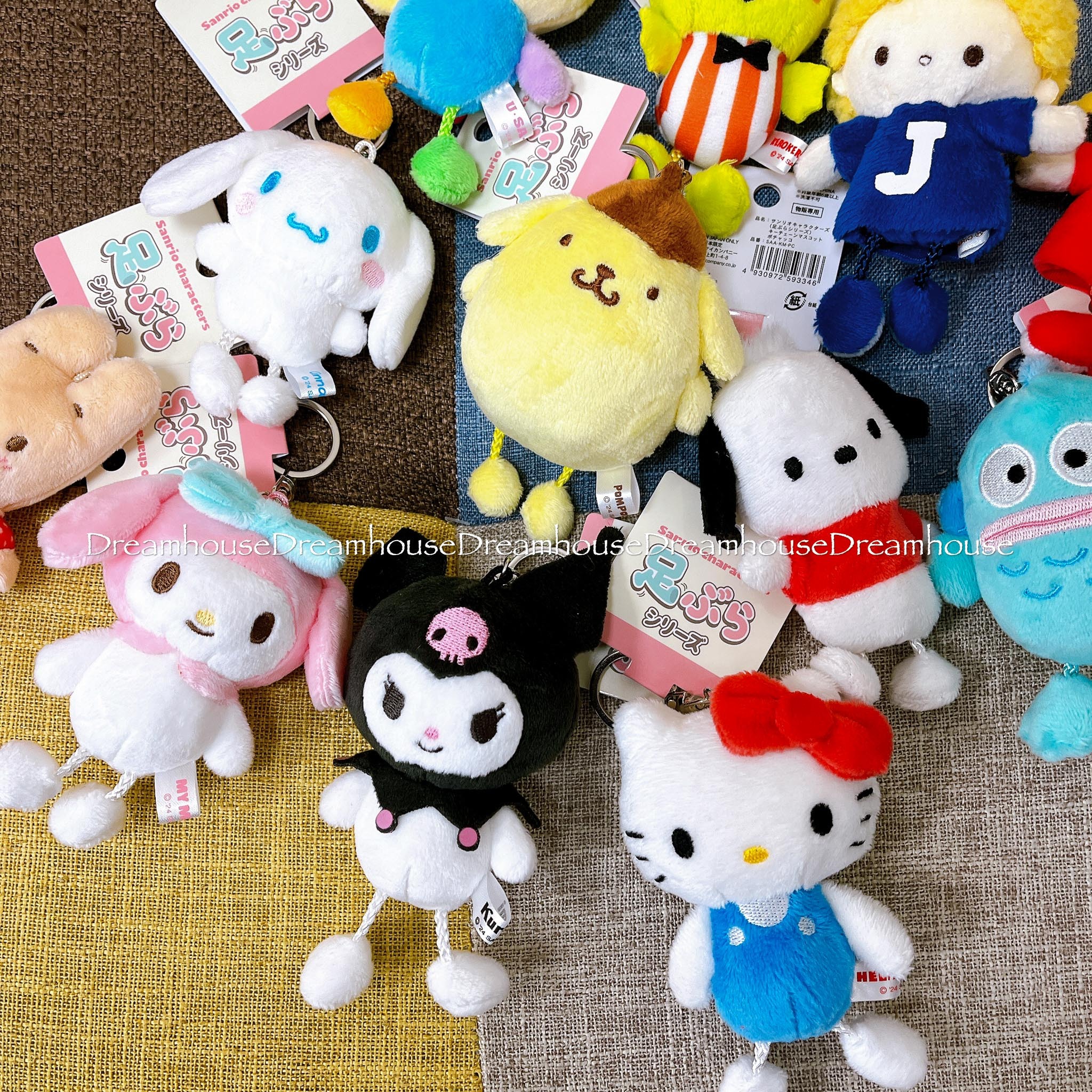 日本限定 三麗鷗 長腿系列吊飾 鑰匙圈