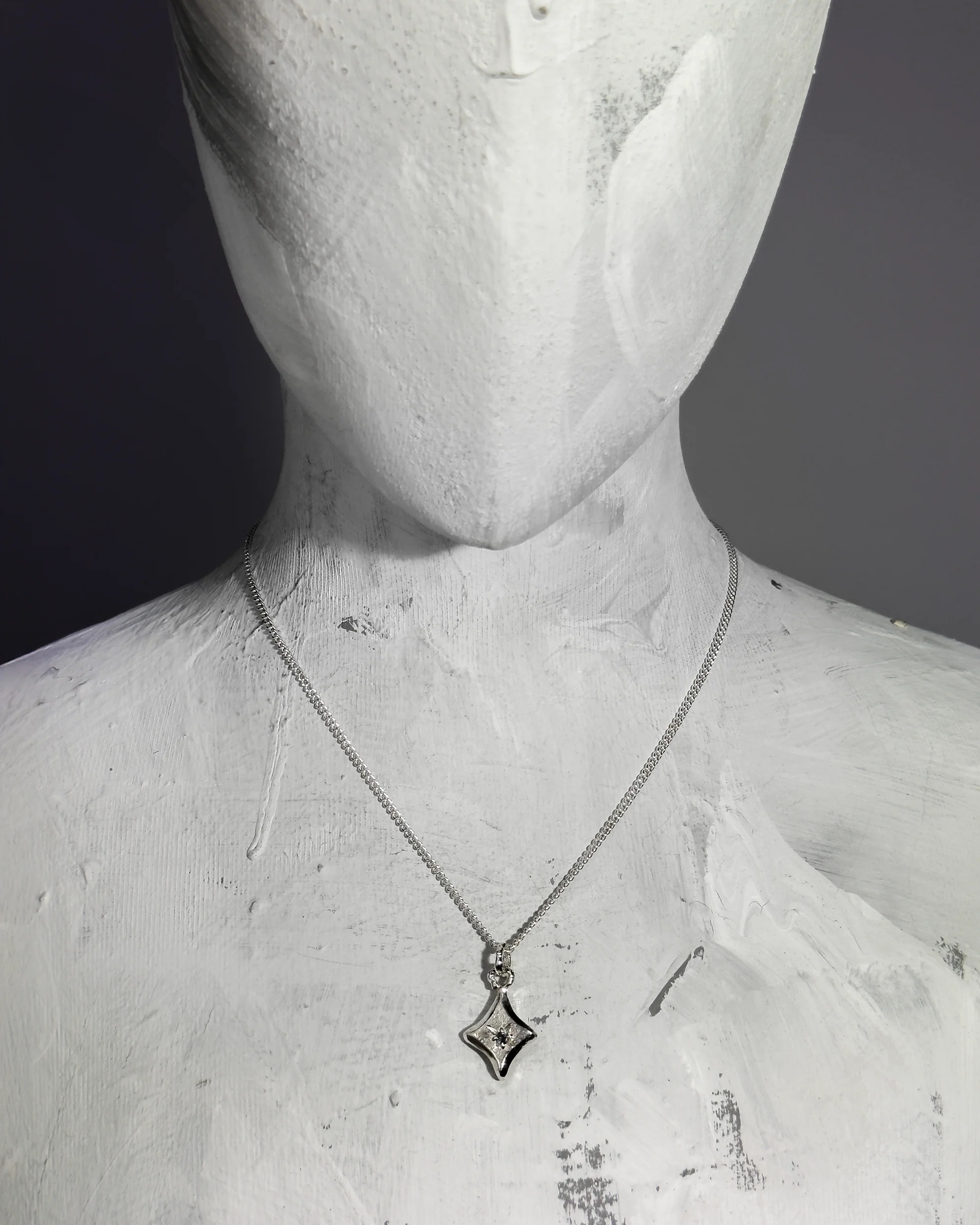 PROJ ORNAMENT 造塑閃光銀墜 （大）