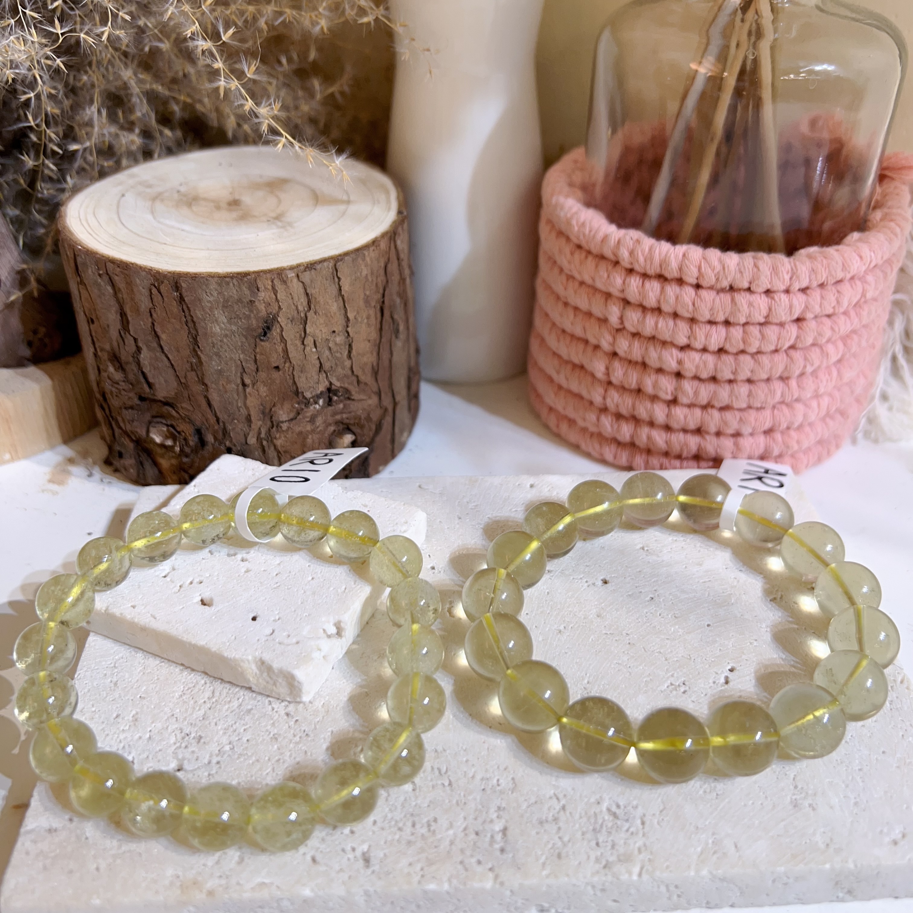 利比亞黃金隕石手串