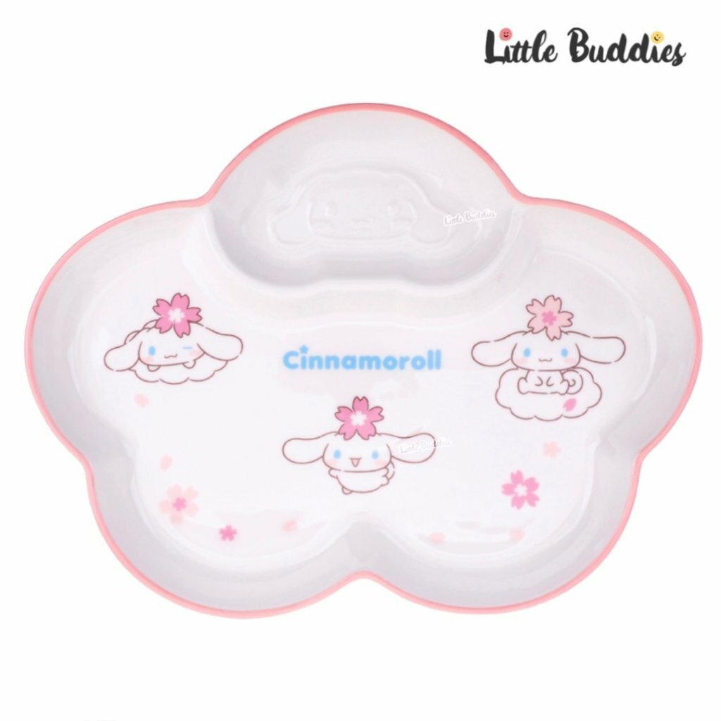 港版Sanrio 陶瓷碟連醬料隔