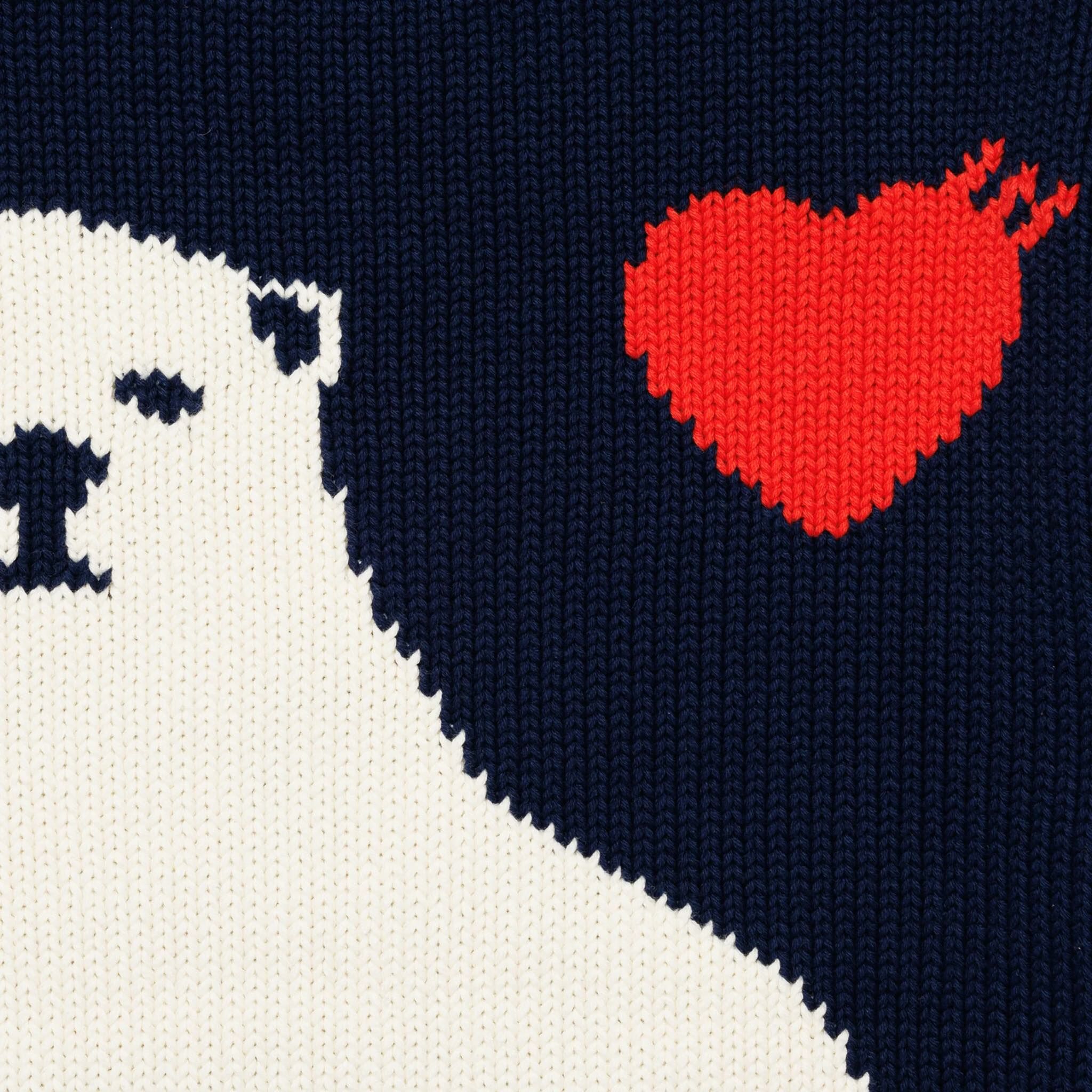 Human Made Polar Bear Lowgauge Knit Sweater (3Colors)