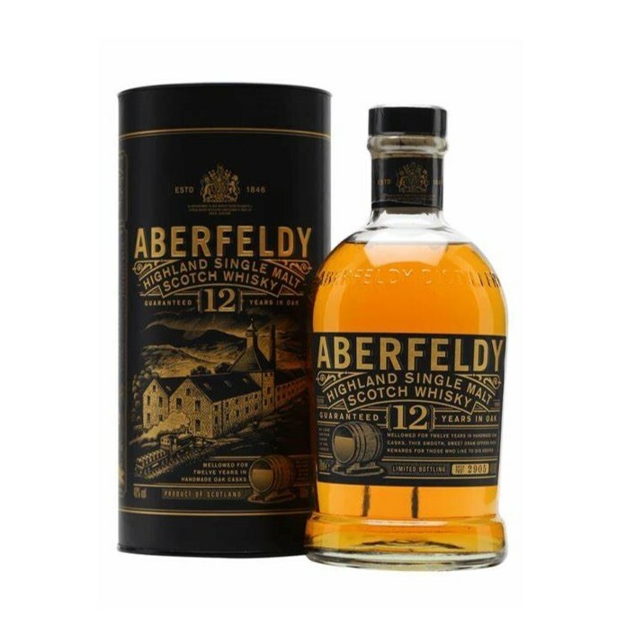 Aberfeldy 12 Years Single Malt Whisky 750mL