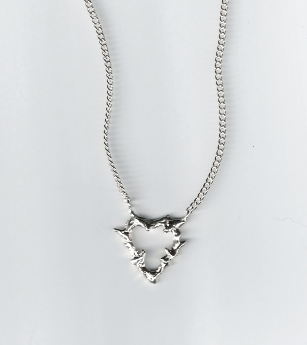 PROJ ORNAMENT 焰心簍空銀墜