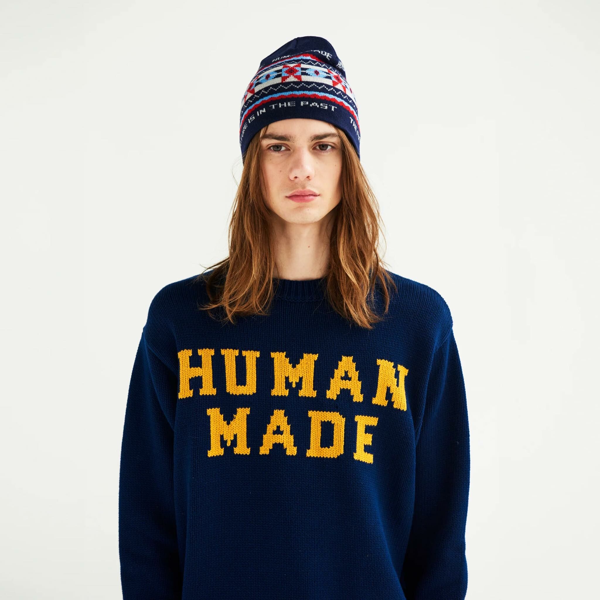 トップス 2025SS HUMAN MADE Lowgauge Knit Sweater HUMAN MADE LOWGAUGE KNIT SWEATER HM29CS001 – Trade Point_HK