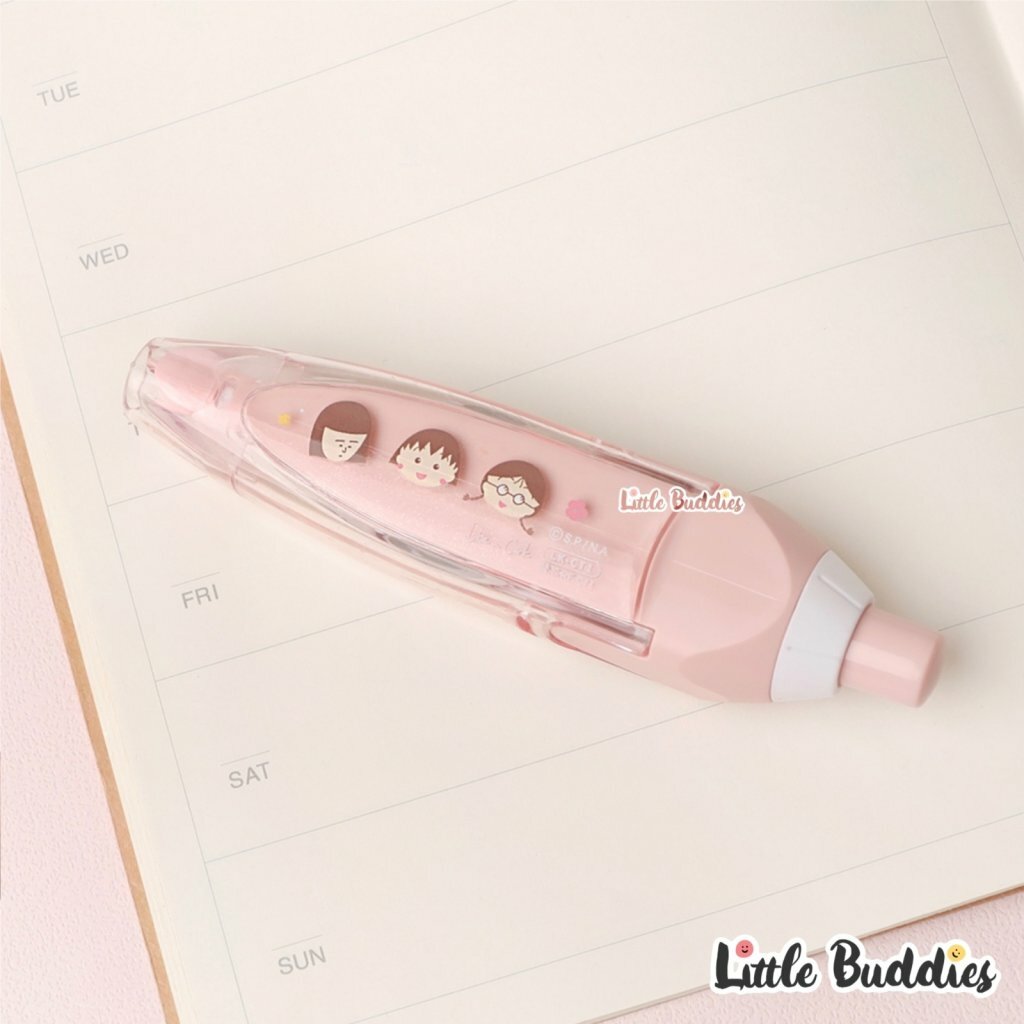 台版櫻桃小丸子 Like a Cork按壓式修正帶/ 改錯帶