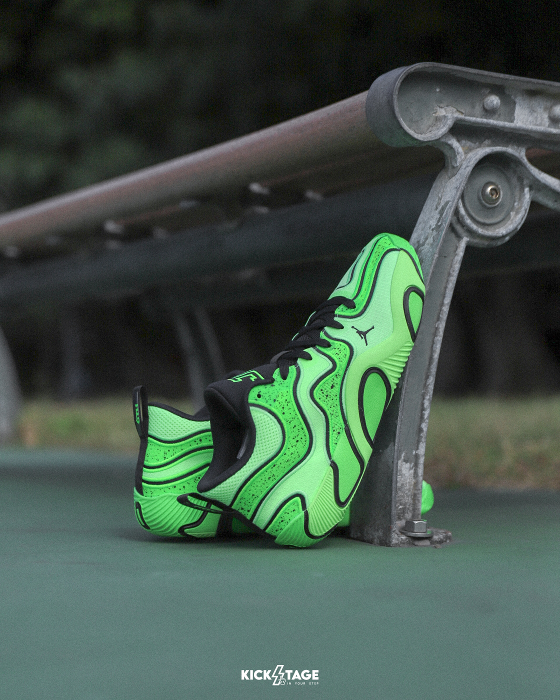 男鞋 NIKE AIR JORDAN TATUM 3 PF '6TH MAN' 螢光綠 實戰 籃球鞋【HV5912-300】