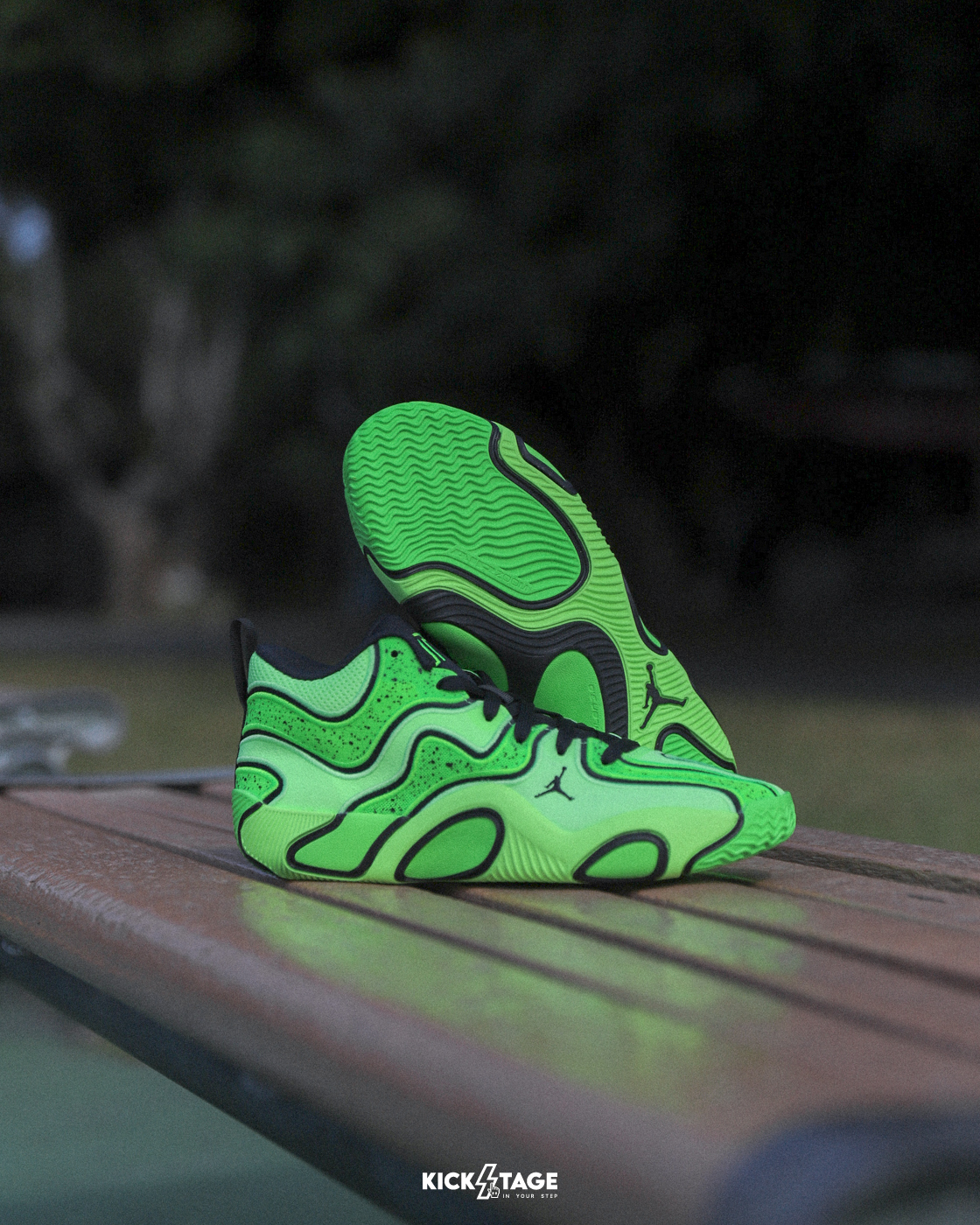 男鞋 NIKE AIR JORDAN TATUM 3 PF '6TH MAN' 螢光綠 實戰 籃球鞋【HV5912-300】