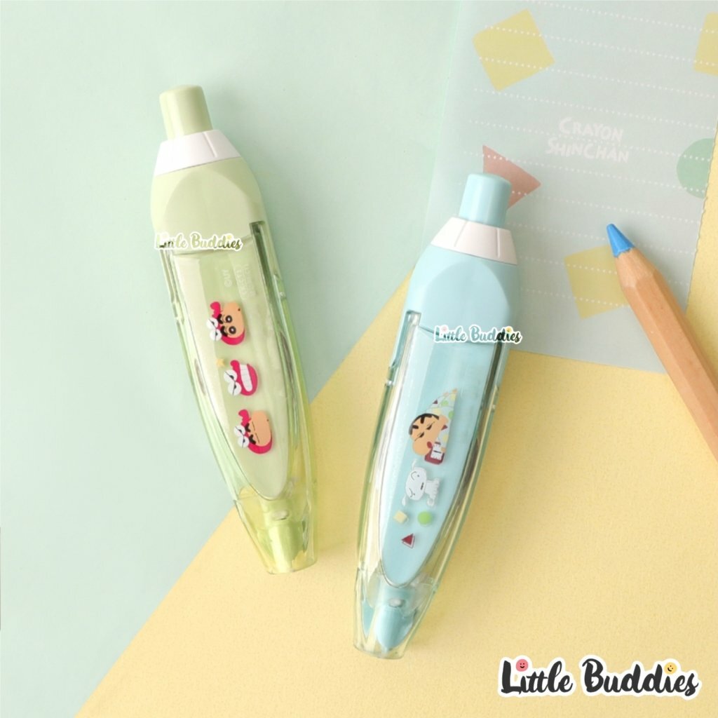 台版蠟筆小新 Like a Cork按壓式修正帶/ 改錯帶