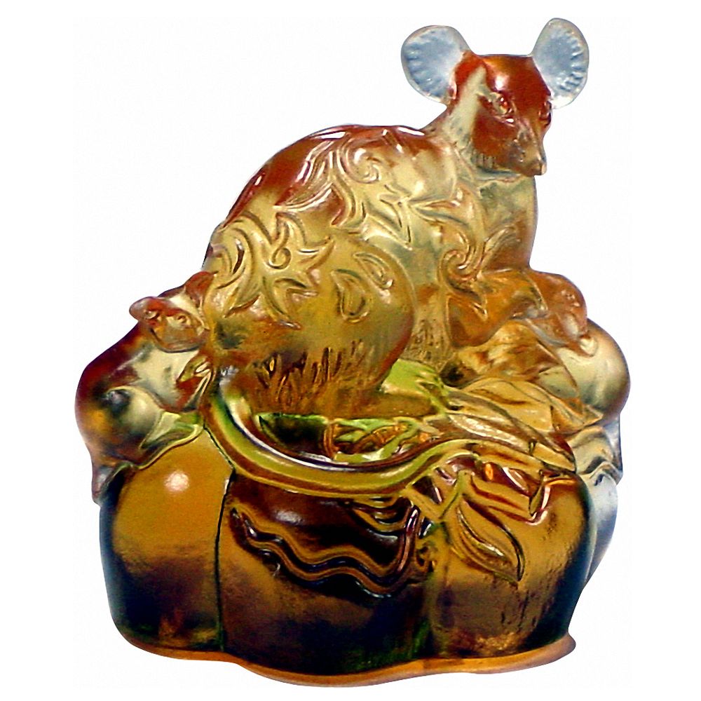 SS十二生肖琉璃擺飾｜傳承文化的璀璨藝術與吉祥祝福