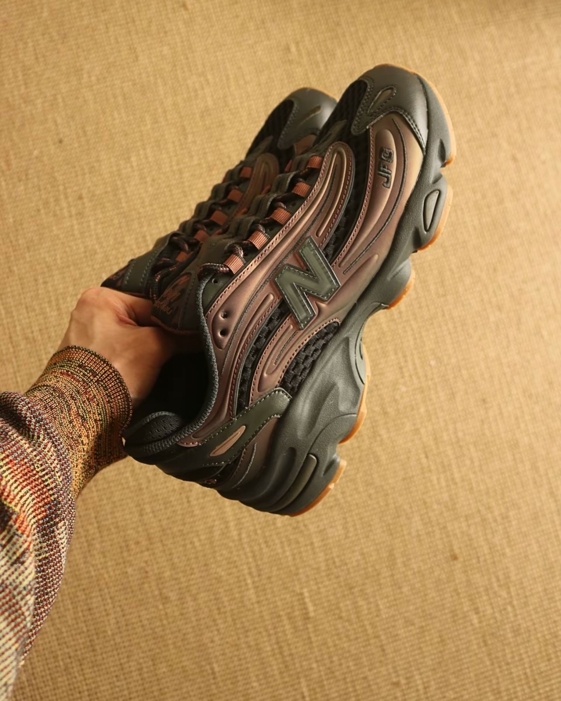 【Focus Store】預購  Joe Freshgoods x New Balance 1000 "When Things Were Pure Pack - Black Ice" 金屬 棕色 M1000JF1