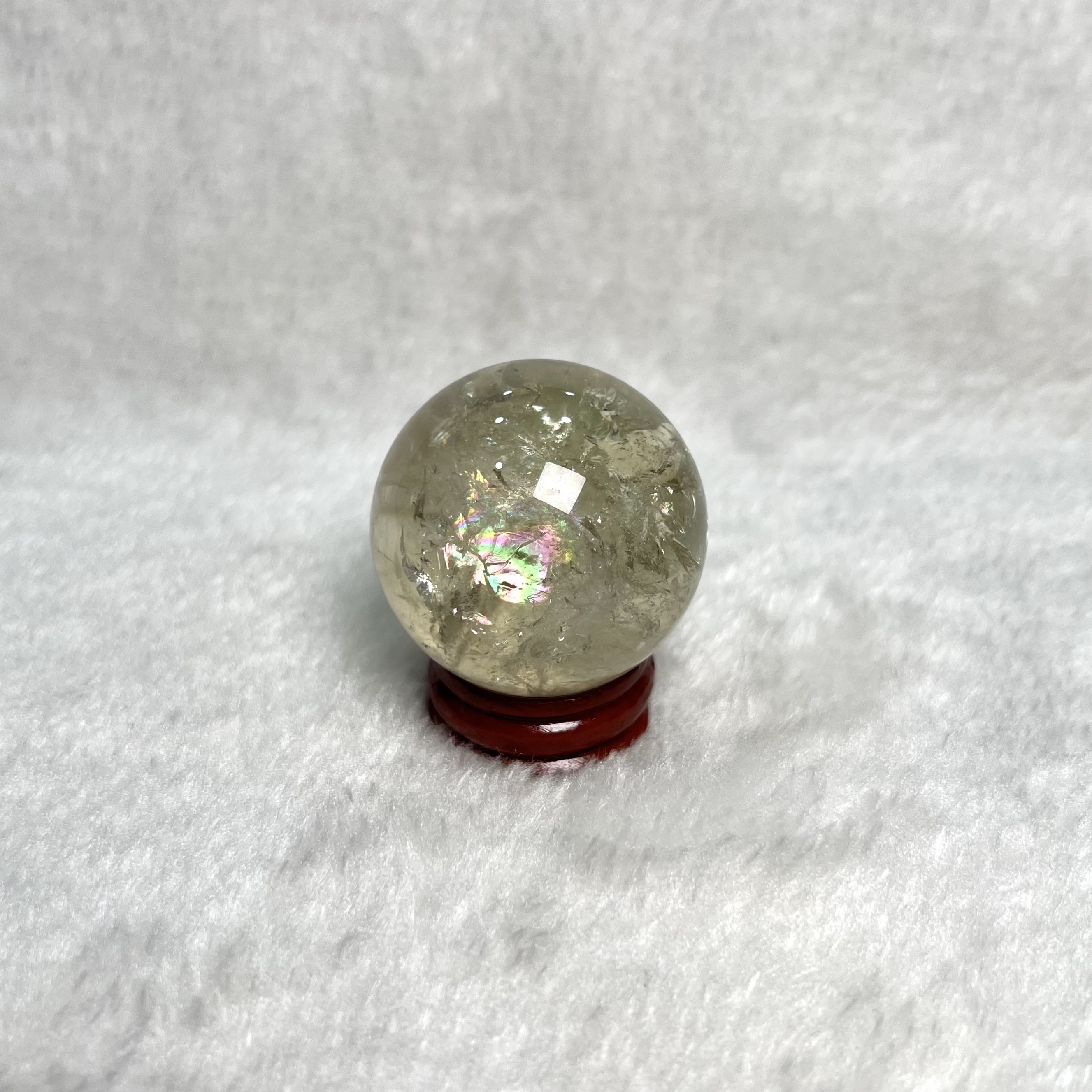 黃水晶球 4.1cm #A543