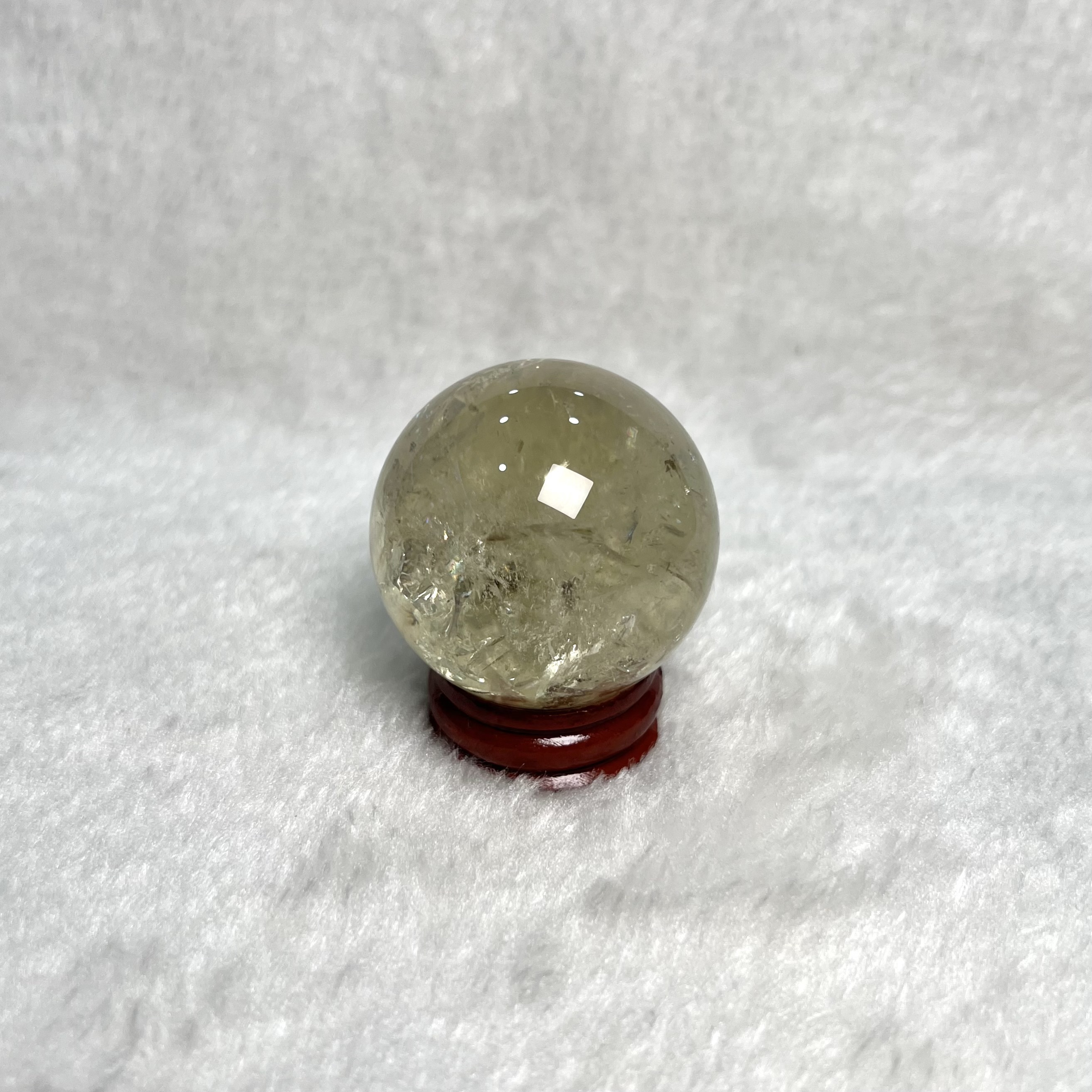 黃水晶球 4.1cm #A543