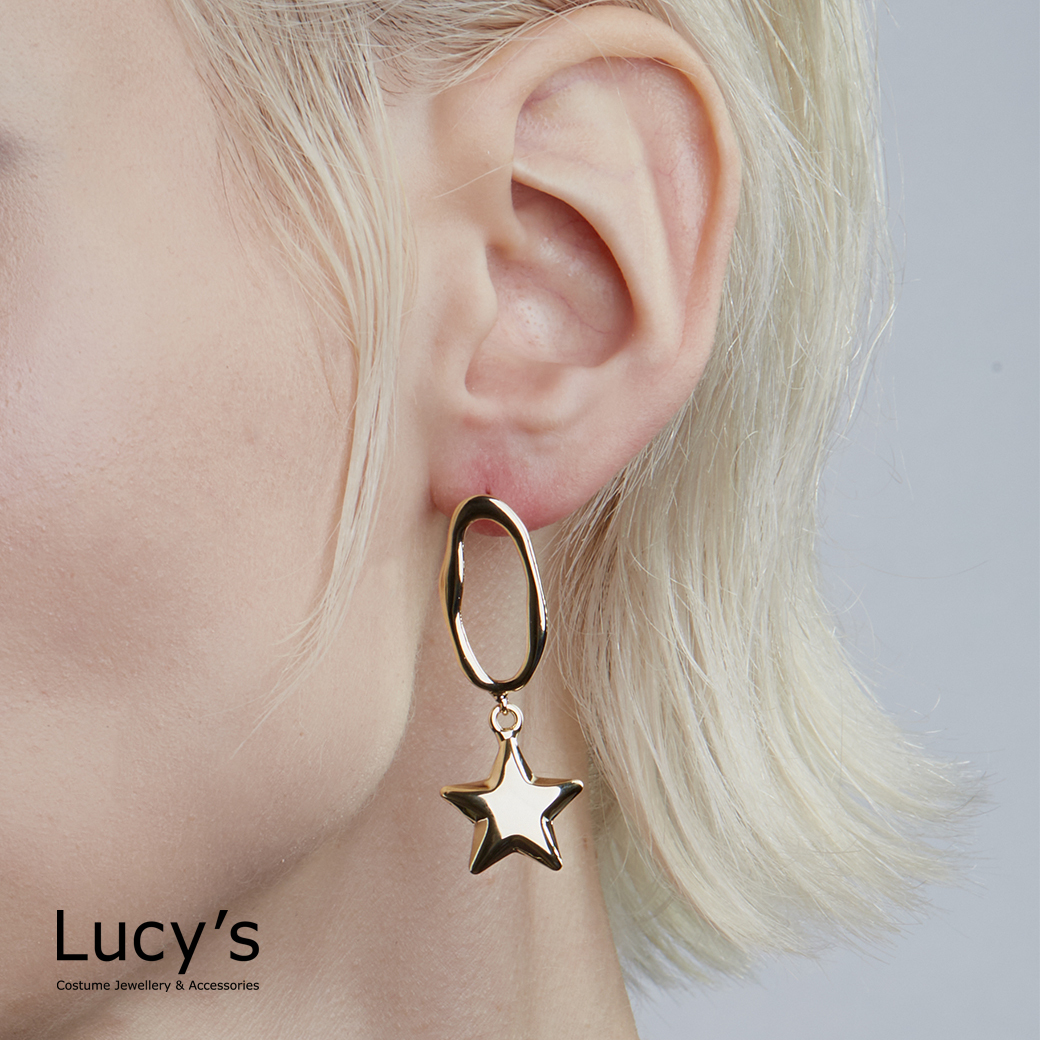 星辰光環 耳環 (二色) (121141/121142)