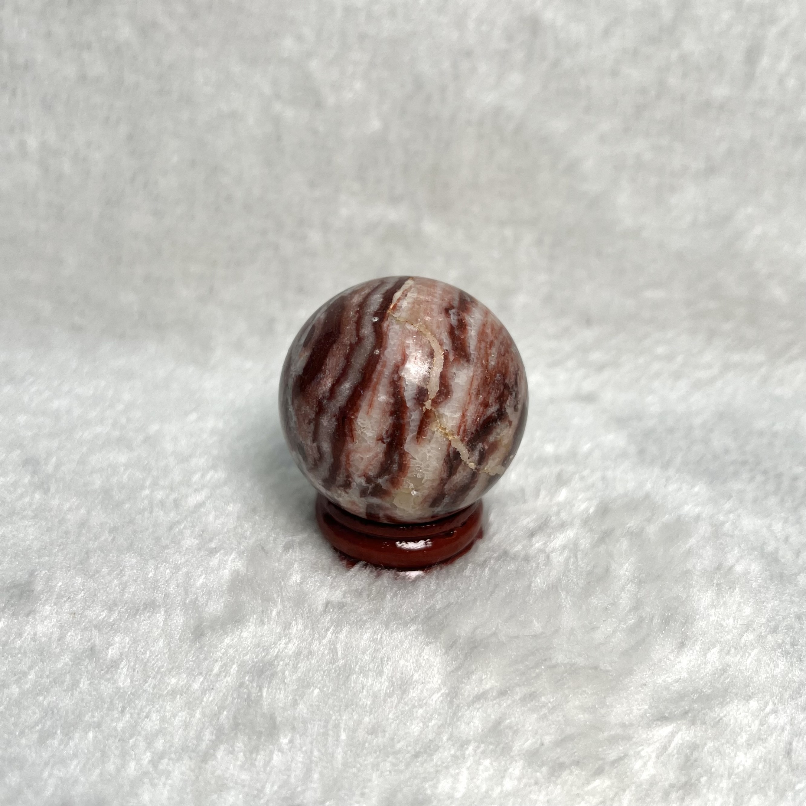 紅紋石球 4cm #A549