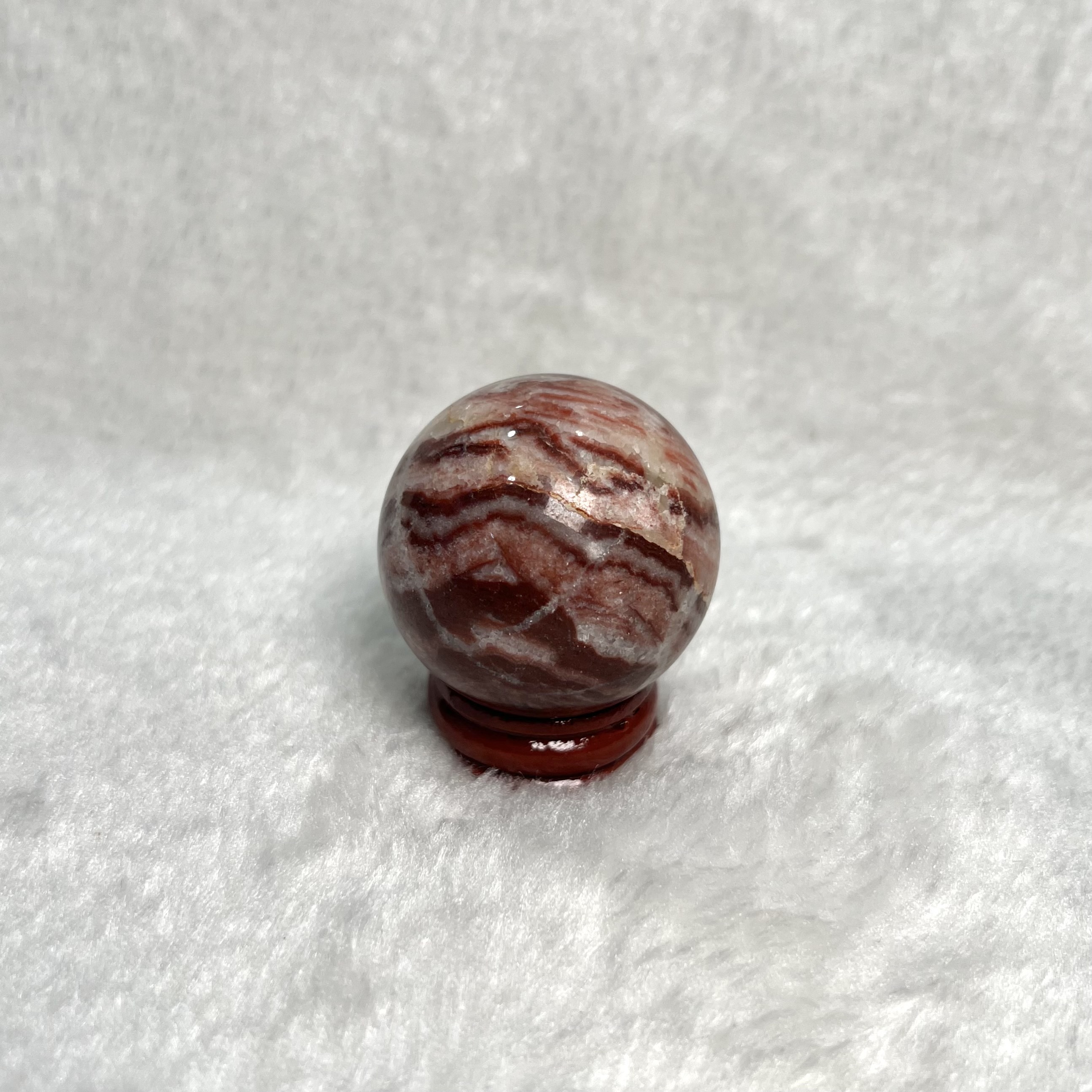 紅紋石球 4cm #A549
