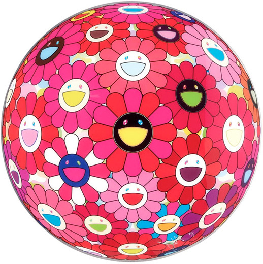 村上隆 Takashi Murakami - フラワーボール（3D） ピカソへの手紙
