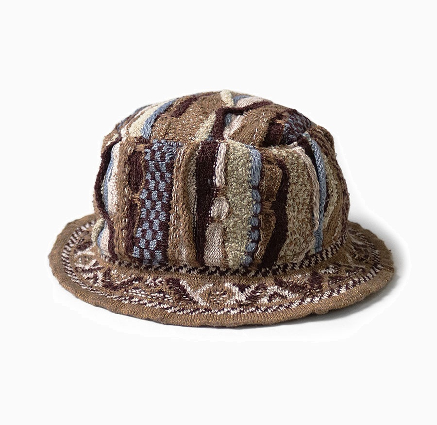 KAPITAL 7G KNIT GAUDY BUCKET HAT - PRE ORDER ITEM (預訂中)
