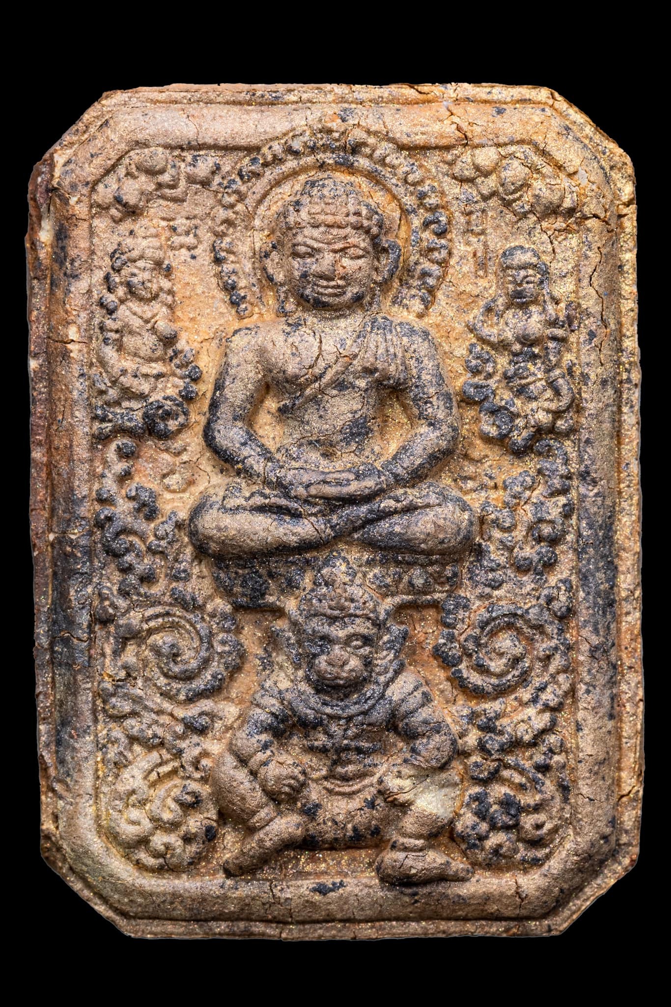 『泰國佛牌』烏汶府 阿贊尊 亞庫尊『蒙帕干 168猴王 哈努曼』派更也坤平 名師  02250120