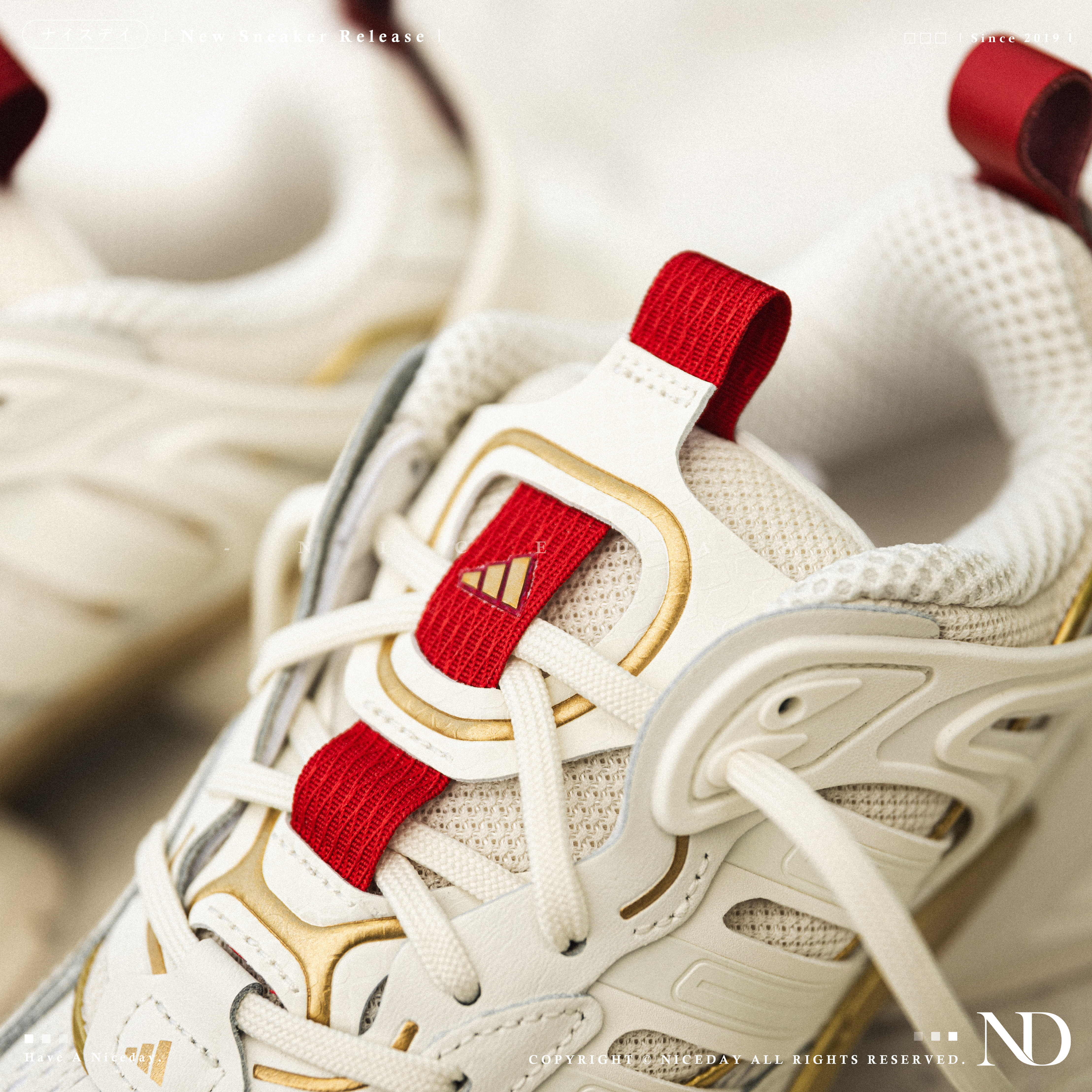 NICEDAY 代購Adidas XLG Runner Deluxe 蛇年限定款白男女尺寸JQ2973