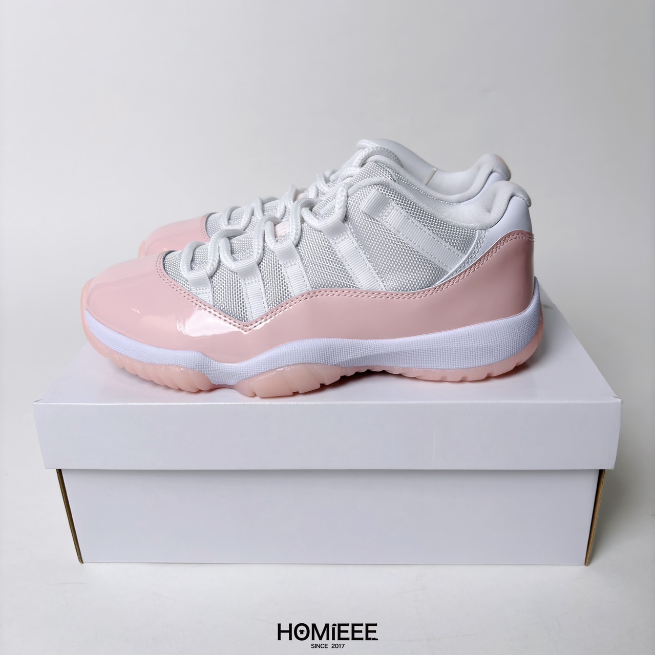 Air Jordan 11 Low Legend Pink 粉白 女鞋 男碼 [AH7860-160]