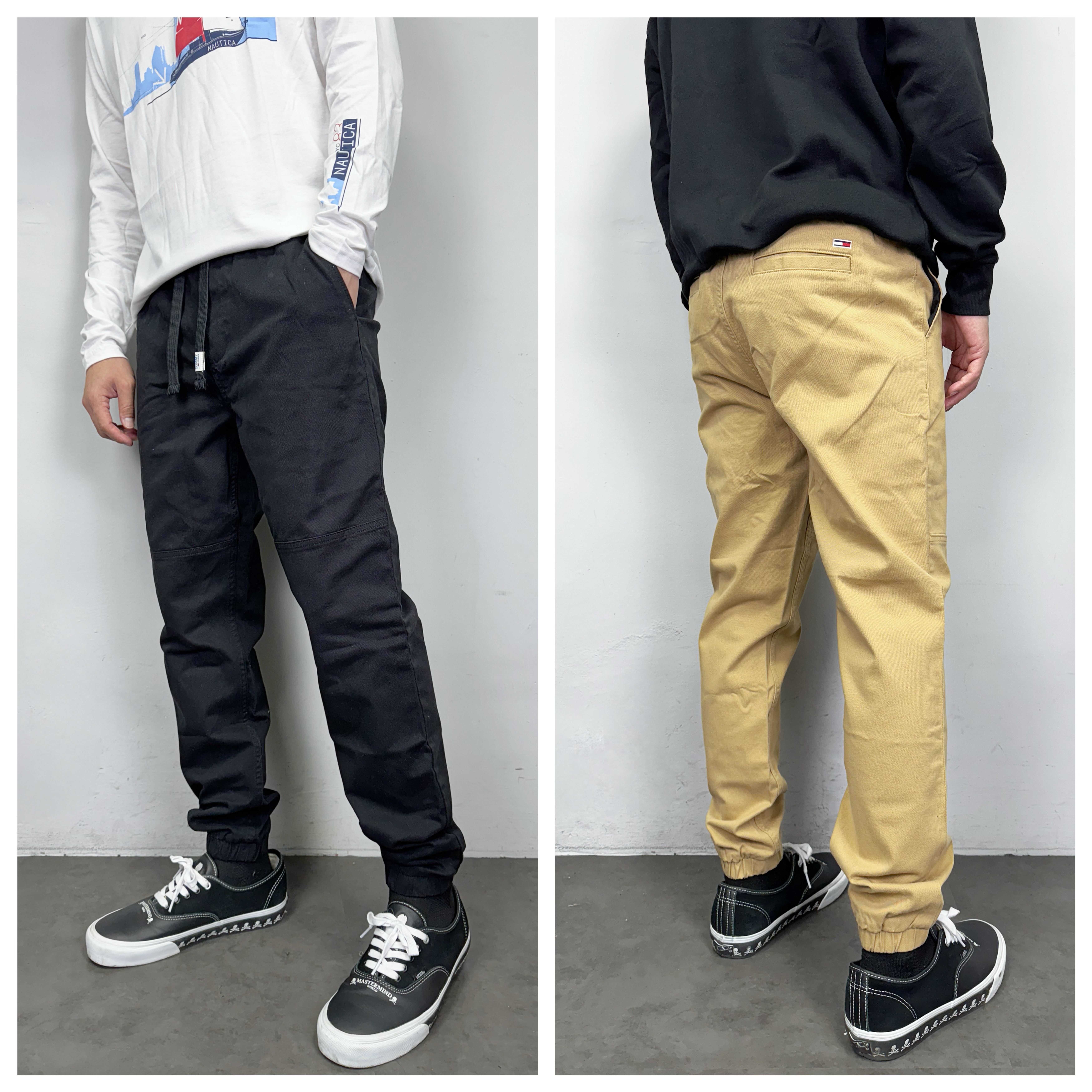 Tommy Jeans 抽繩 鬆緊帶 縮口褲 休閒長褲