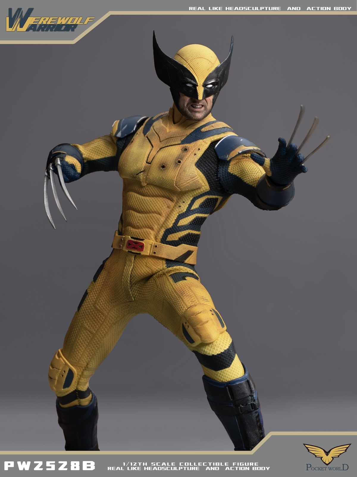 1:12 Era Wolfman aka Third Party Logan Wolverine Marvel Fox