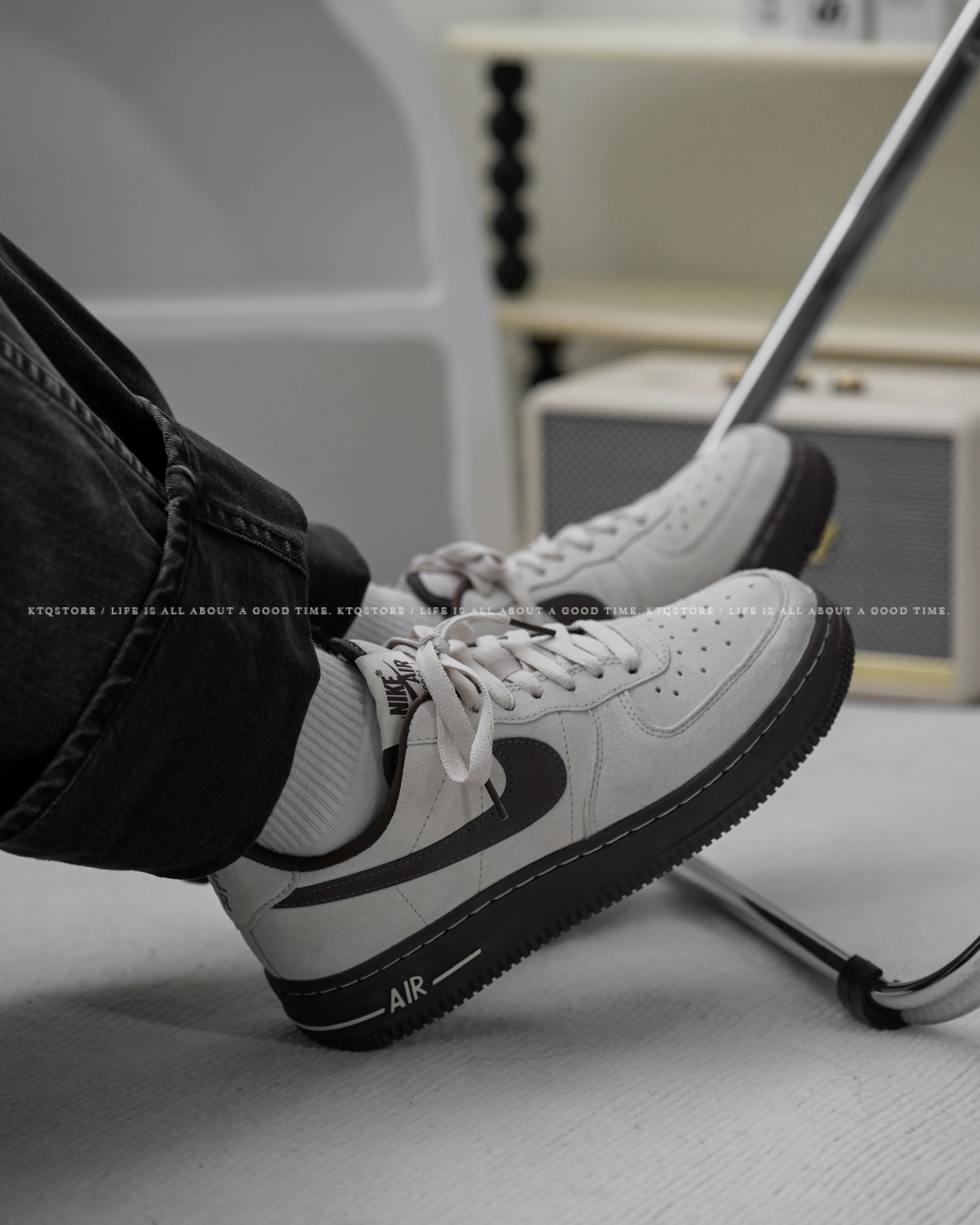 KTQ STORE ‧  Nike Air Force 1 Low "Light Orewood Brown" 淺灰深棕 HQ3485-104