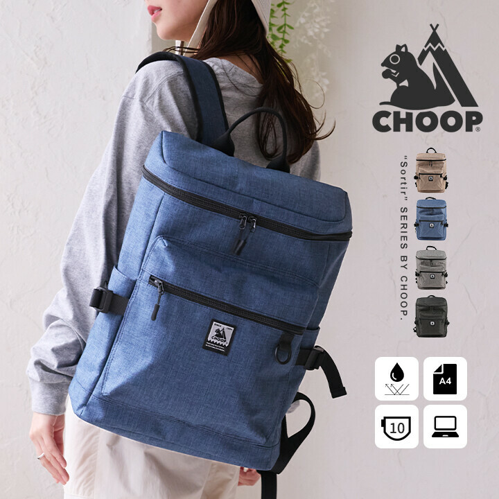 CHOOP 背包/雙肩背包 女士 大容量 男女兼用