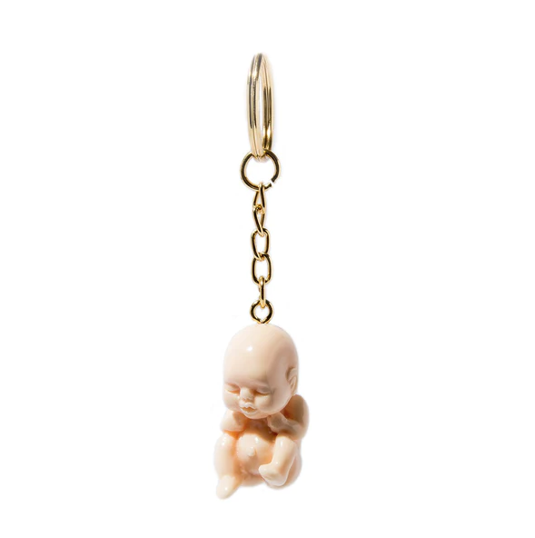 Brainfart55 Bring Your Kid Keychain