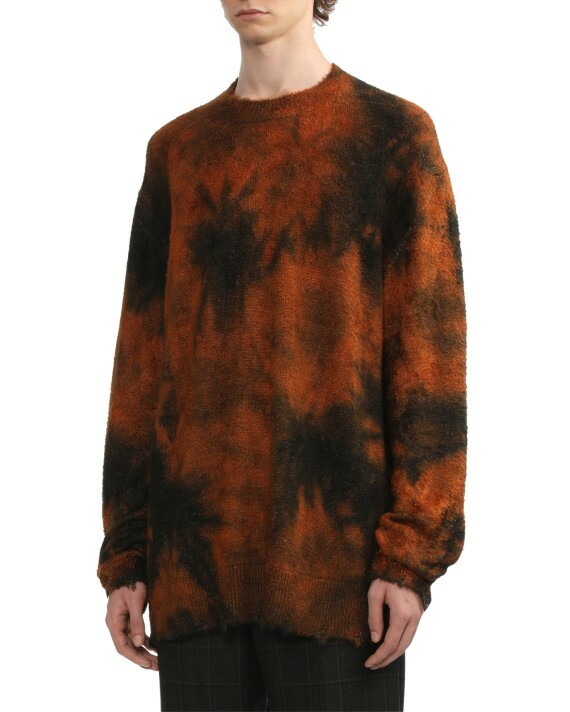 【Focus Store】預購 JUNYA WATANABE MAN Tie-Dye Knit Pullover “Dark Orange” 橘黑 毛衣