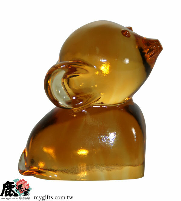 琉璃擺飾｜Q版生肖鼠 招財納福可愛吉祥小擺件