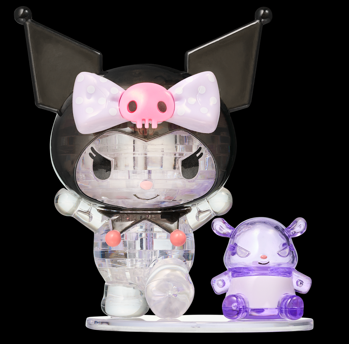 古羅米&巴庫 (立體水晶)