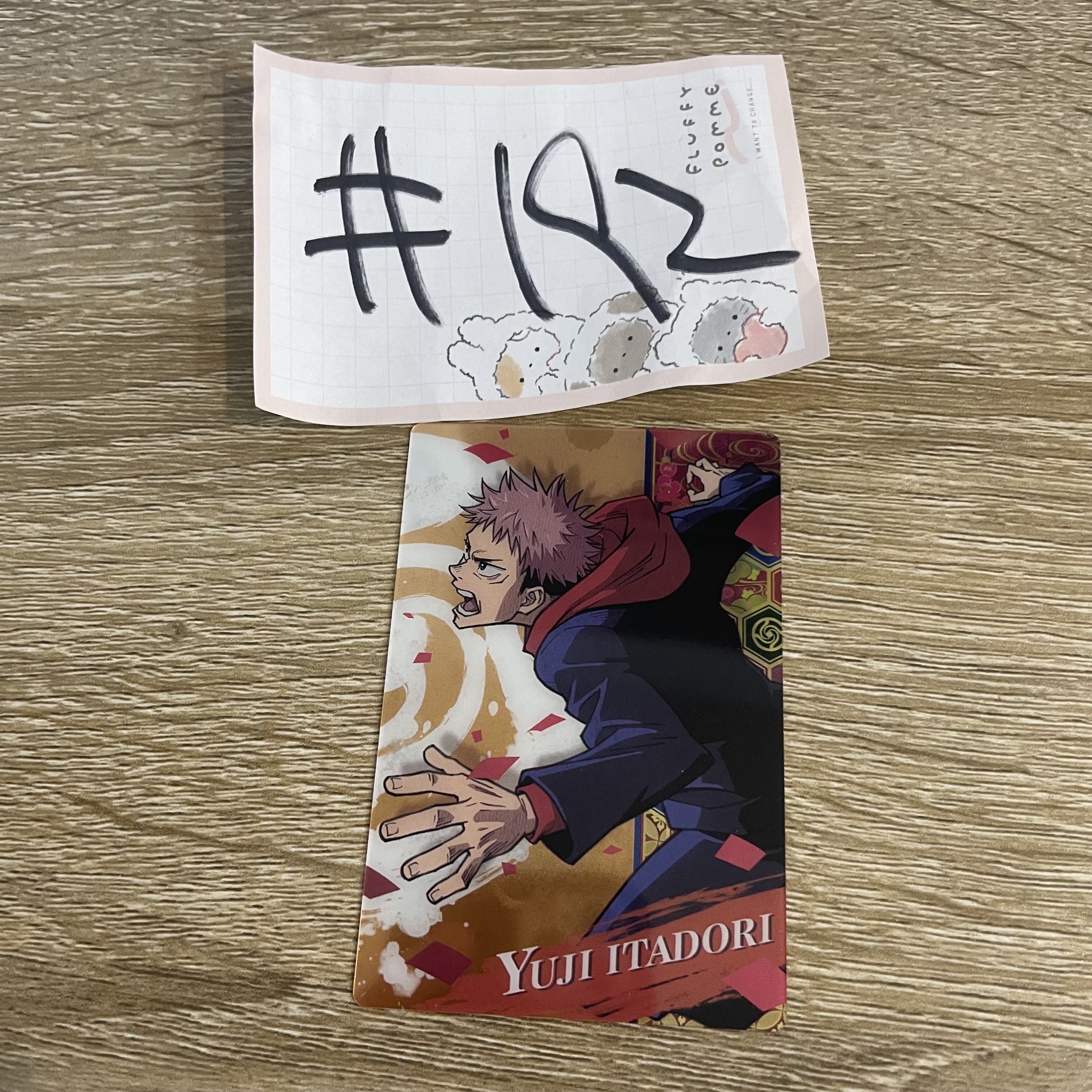 咒術迴戰  虎杖  小卡#192