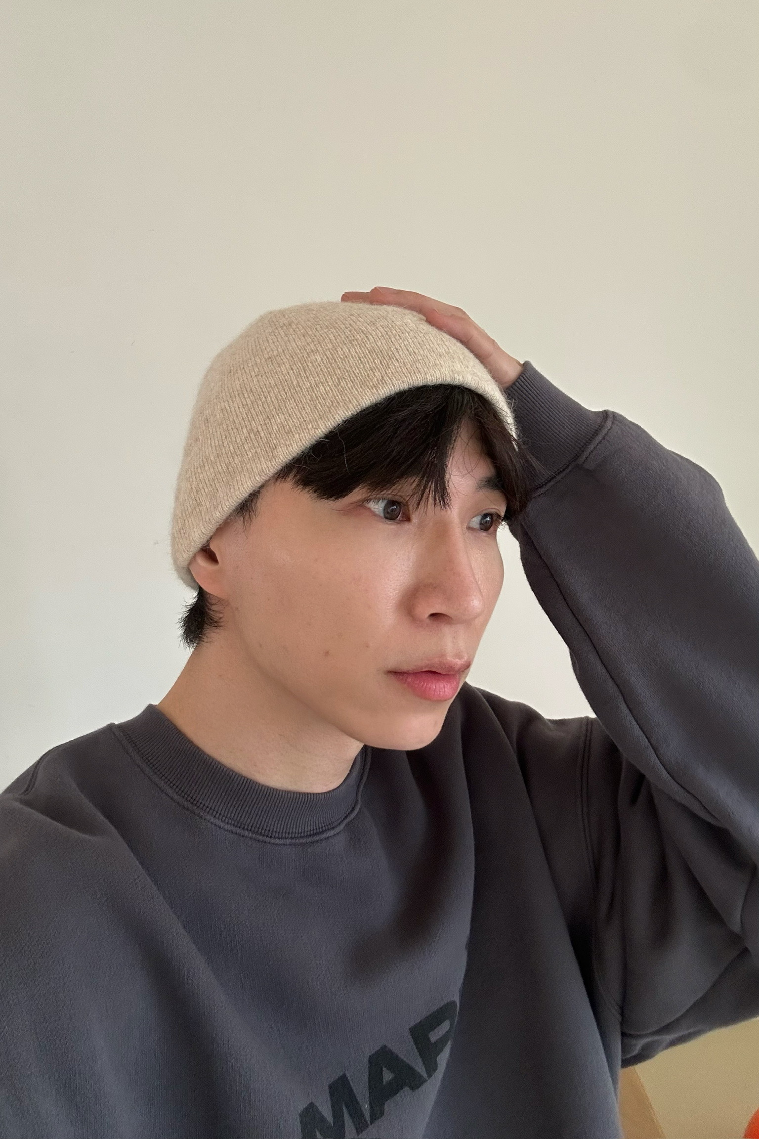 微毛海短毛帽🖤