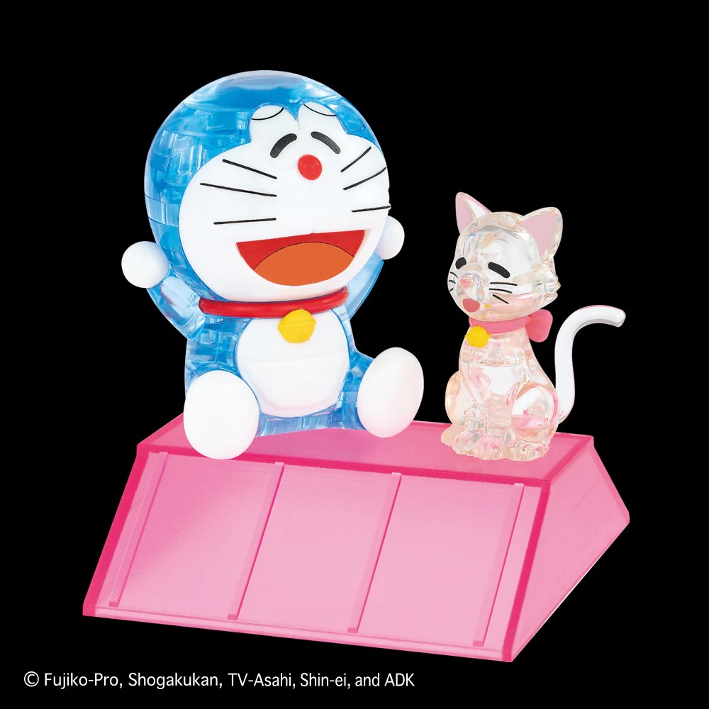 哆啦A夢與小美 (立體水晶)