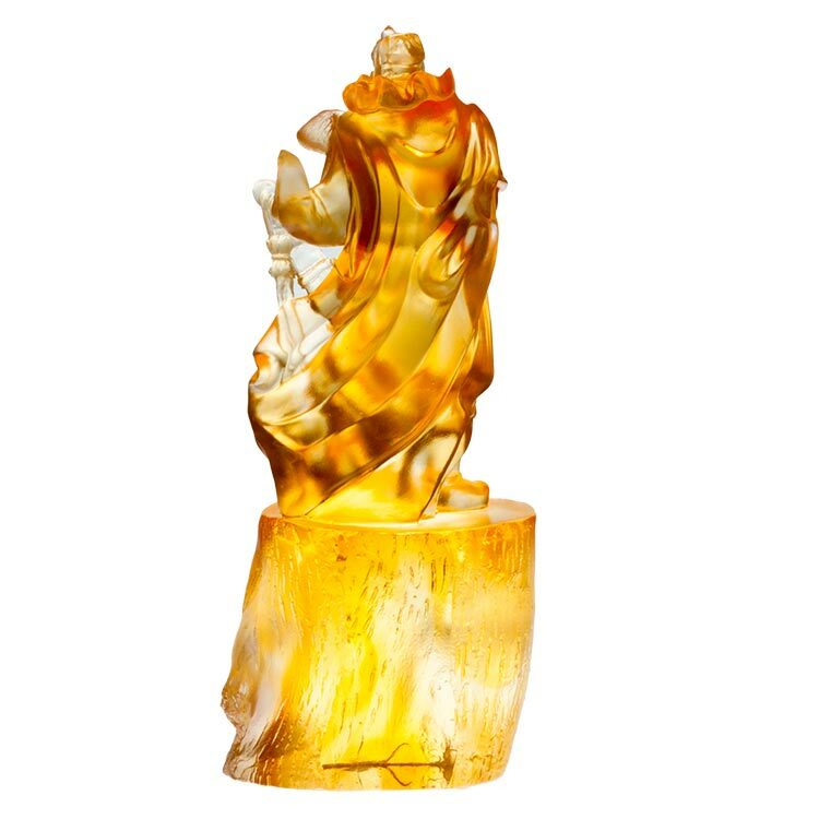 鹿港窯｜頂級琉璃 關聖帝君 - 威嚴護佑 招財開運