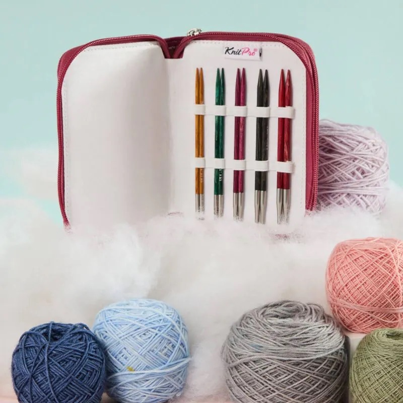 KnitPro - Dreamz 彩木13cm (5") 組合式輪針組