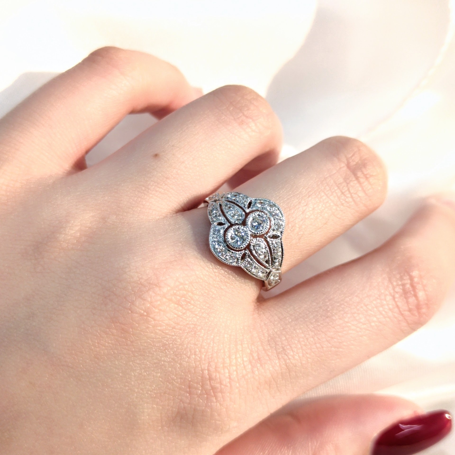 18K White Gold 0.40ct Diamond Ring