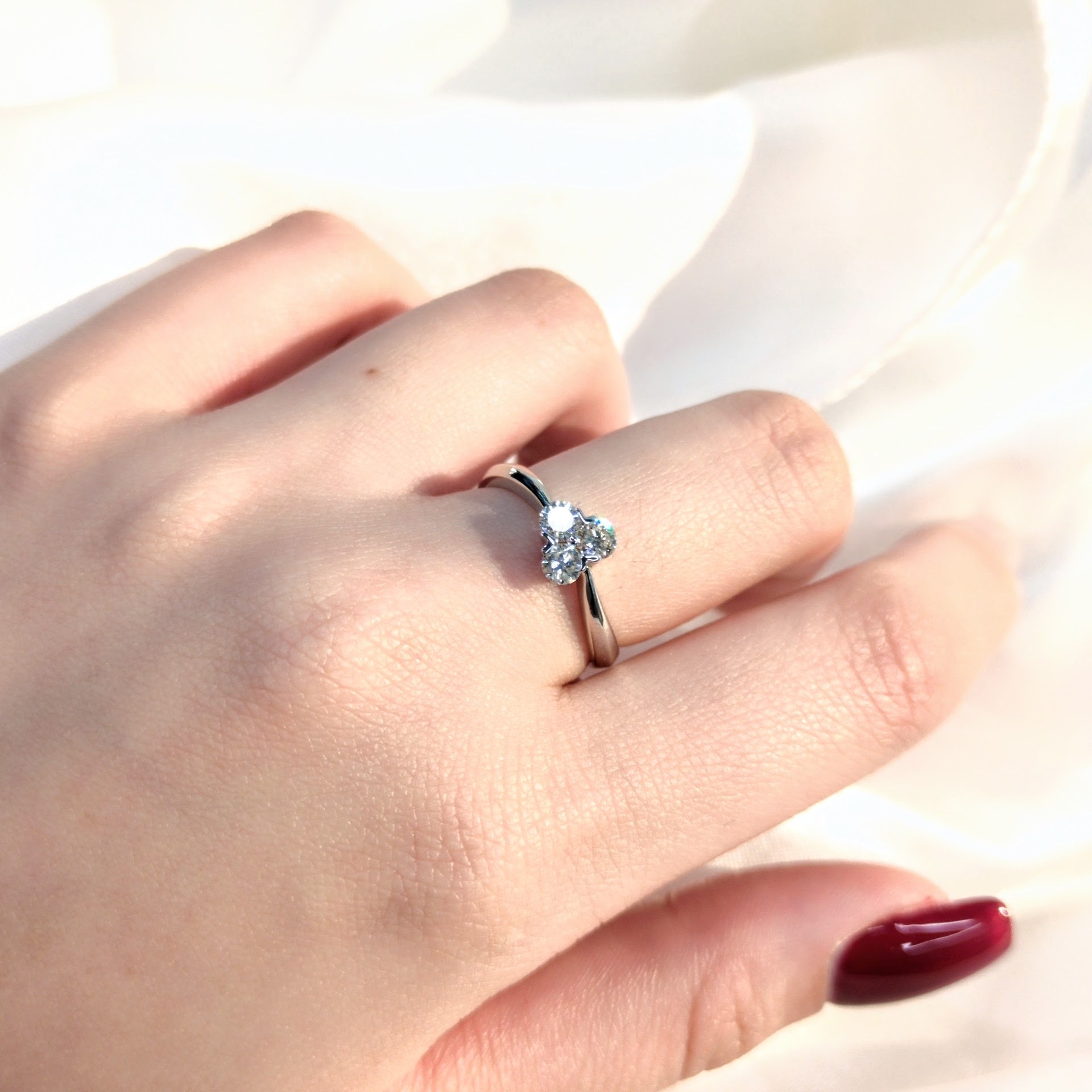 18K White Gold 0.40ct Diamond Ring