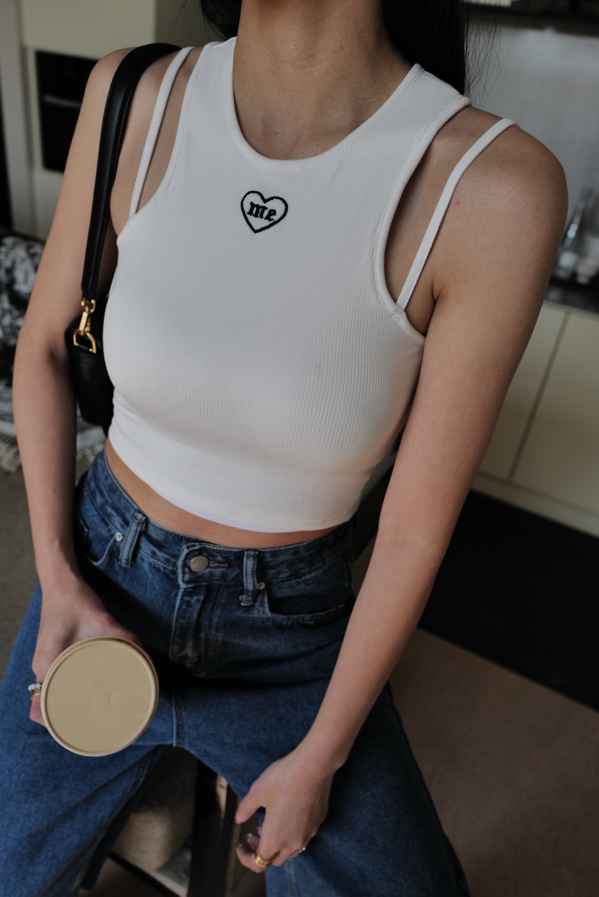 Y2K愛心背心(附胸墊)*4色