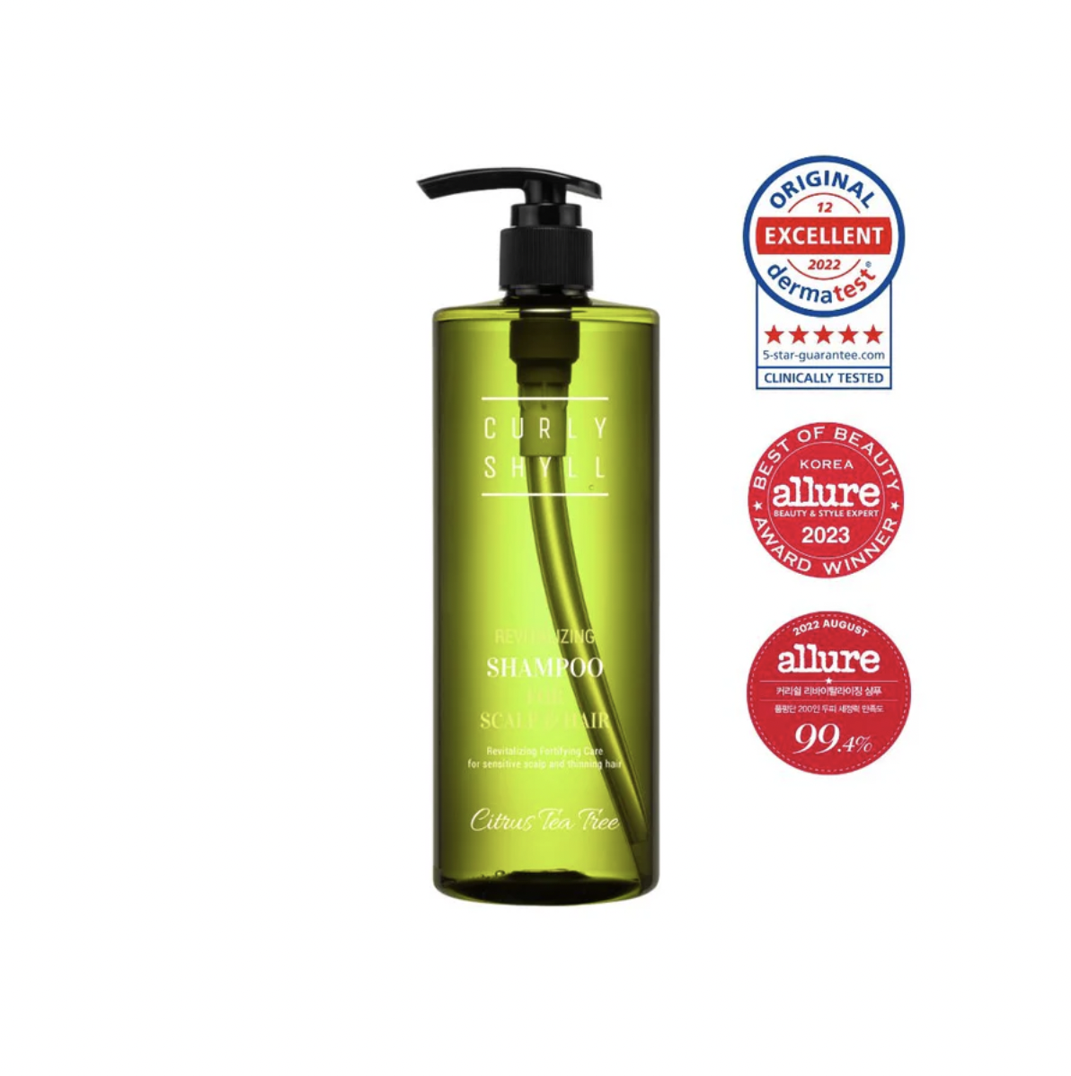 CURLY SHYLL Revitalizing Shampoo For Scalp & Hair 500ml