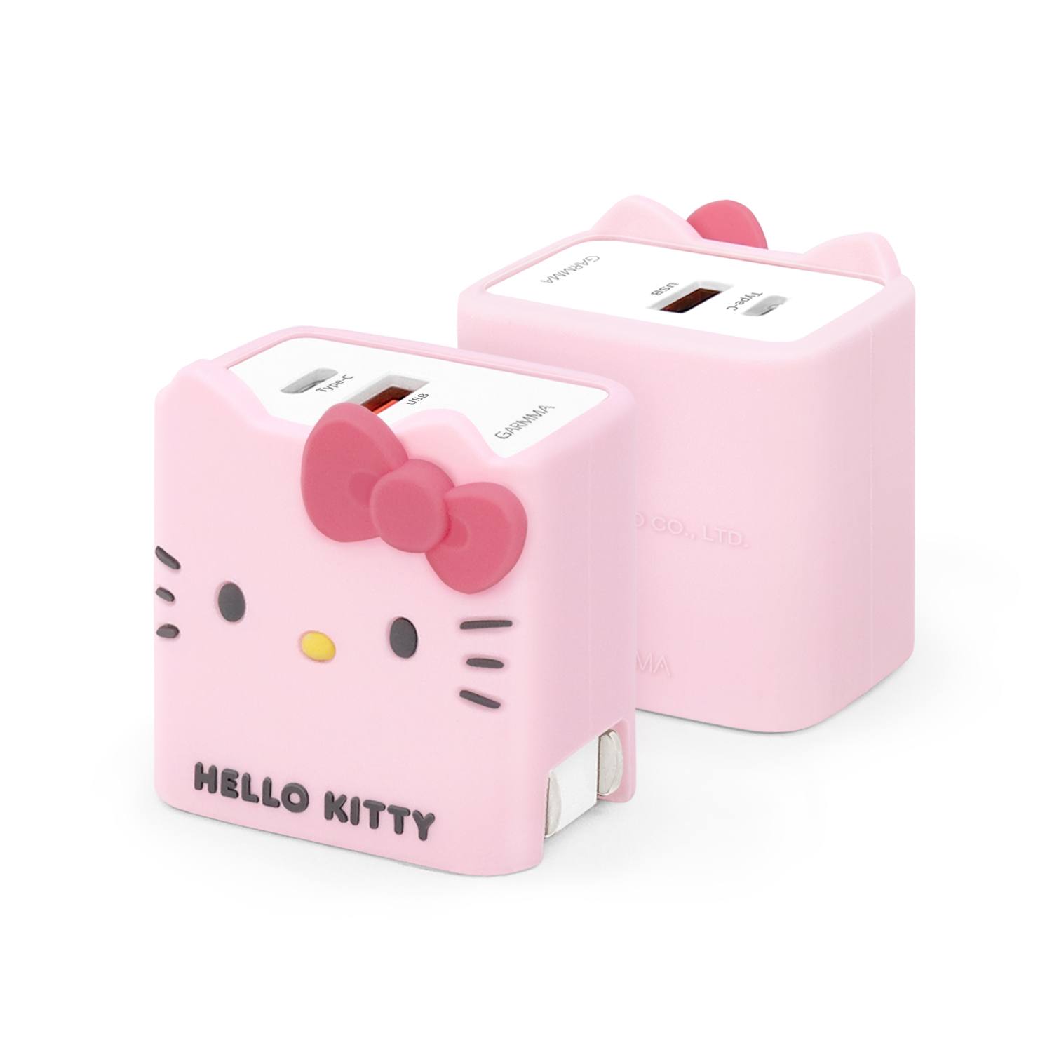 Hello Kitty 氮化鎵GaN 35W 快充充電器 甜美粉