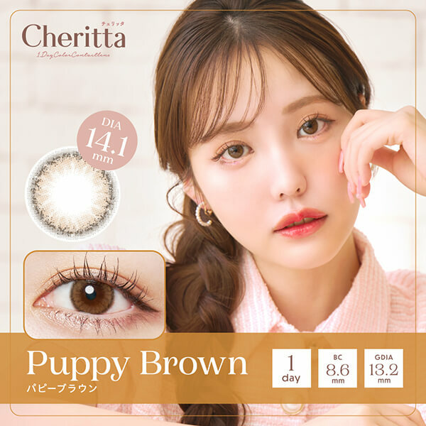 Cheritta - Puppy Brown - 1Day - 10Pieces