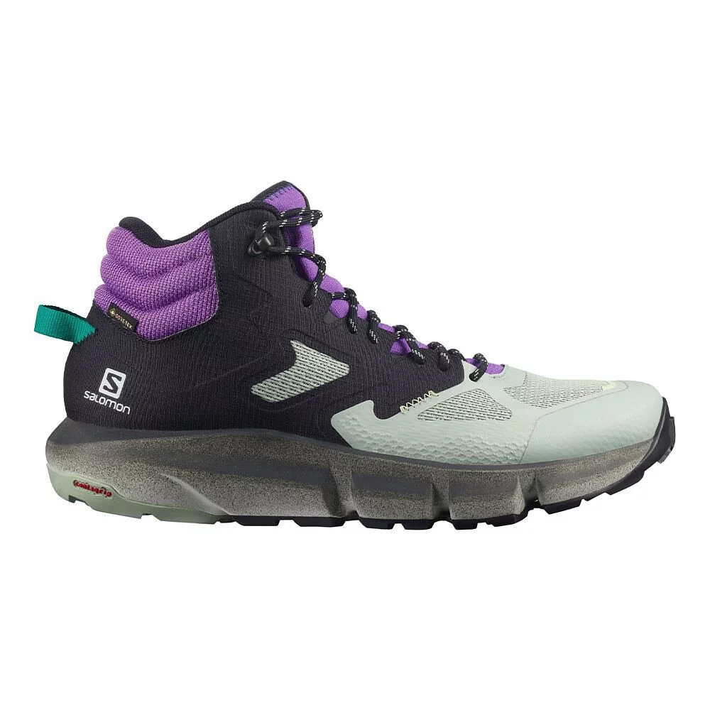 【SALOMON】男 PREDICT HIKE GTX 中筒登山鞋黑/海洋灰/皇家紫/L41461000