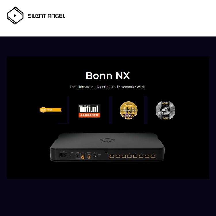 Silent Angel Bonn NX Ultimate Audiophile-Grade Network Switch