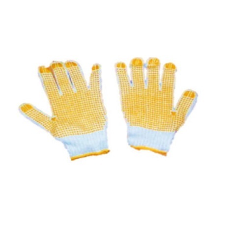 A125  膠粒手套 (黃邊)