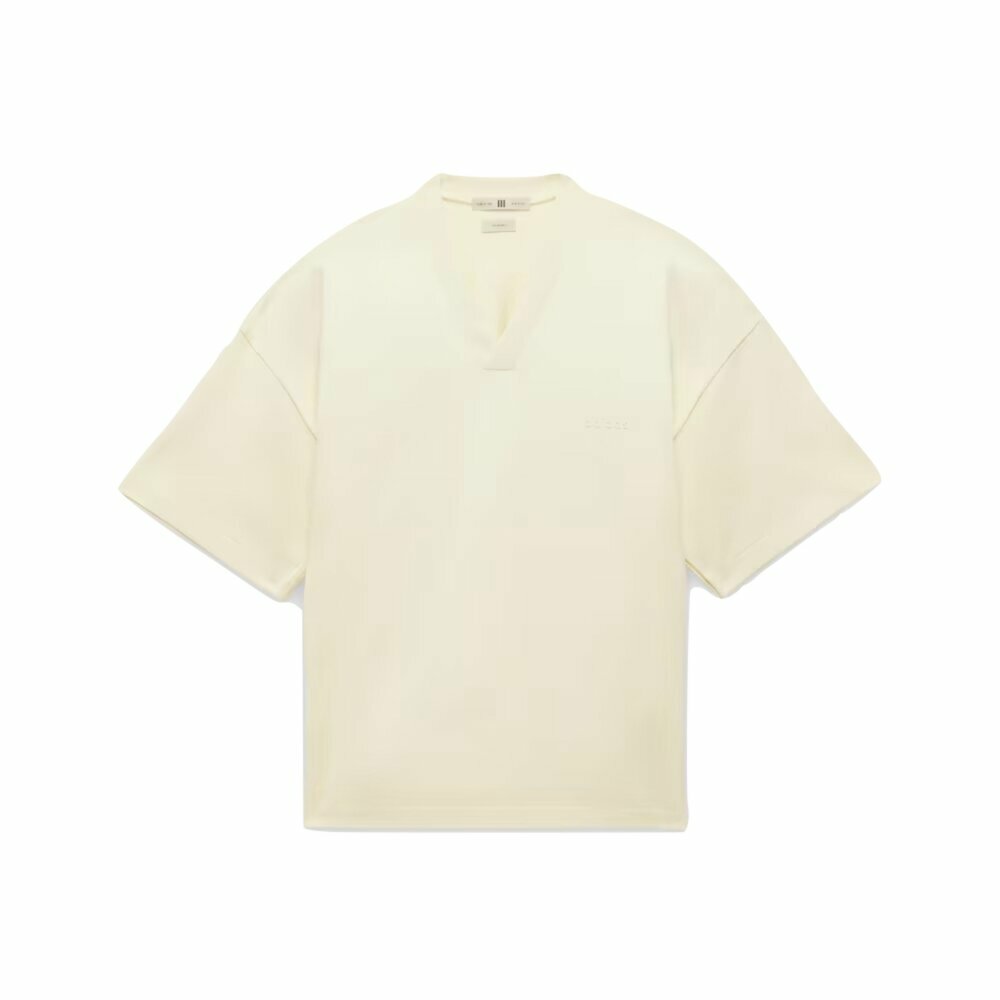 Adidas x Fear of God Athletics V領T恤 淡黃色 IS8735