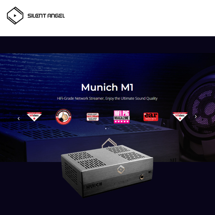 Silent Angel Munich M1 Hi-Fi Network Music Streamer